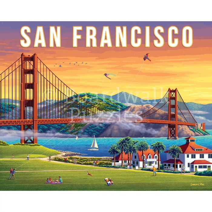 San Francisco 500 Piece Jigsaw Puzzle Boardwalk - for just $21.99! 