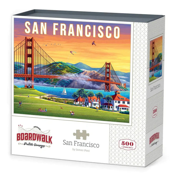 San Francisco 500 Piece Jigsaw Puzzle Boardwalk - for just $21.99! 