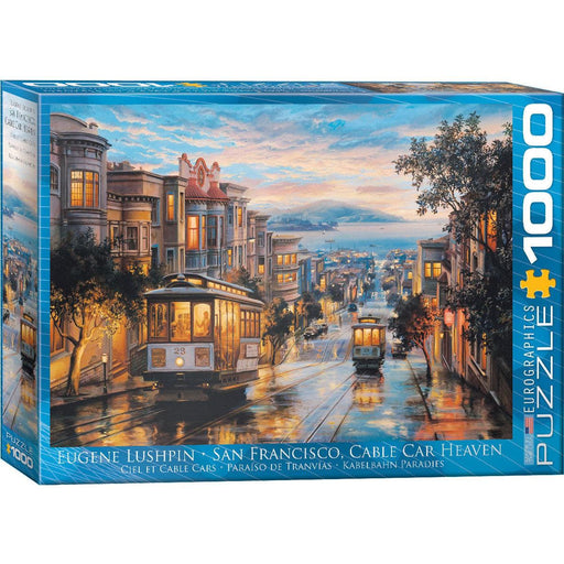 San Francisco Cable Car Heaven 1000 Piece Jigsaw Puzzle Eurographics - for just $19.99! 