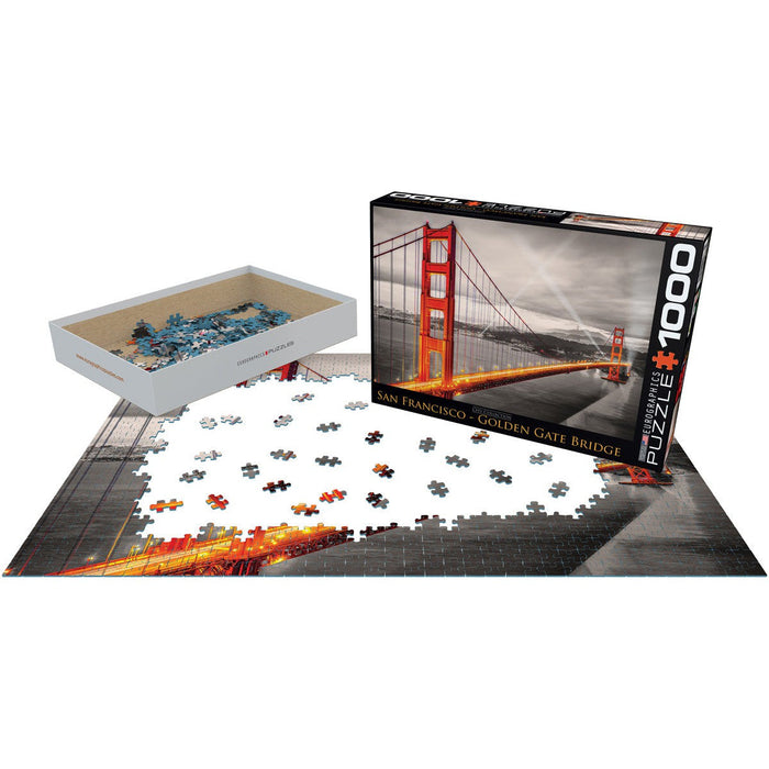 San Francisco Golden Gate Bridge 1000 Piece Jigsaw Puzzle Eurographics - for just $19.99! 