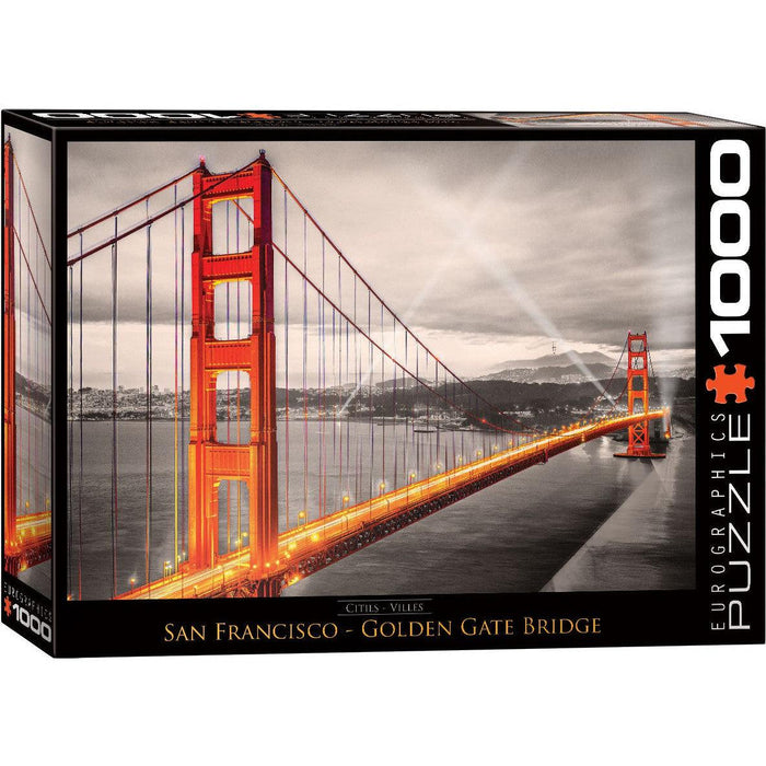 San Francisco Golden Gate Bridge 1000 Piece Jigsaw Puzzle Eurographics - for just $19.99! 