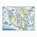 San Juan Islands 1000 Piece Jigsaw Puzzle Xplorer Maps - for just $24.99! 