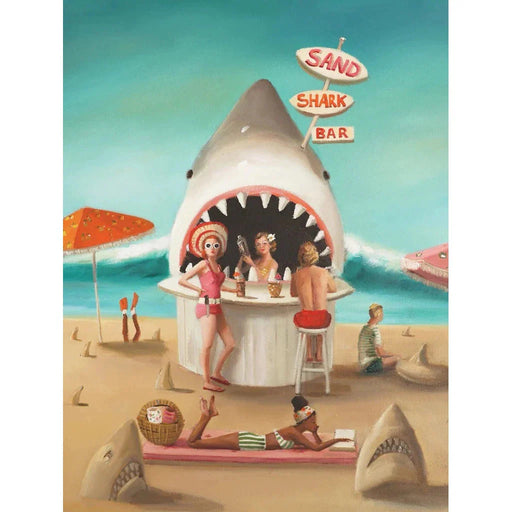 Sand Shark Bar 500 Piece Jigsaw Puzzle NYPC - for just $22.99! 