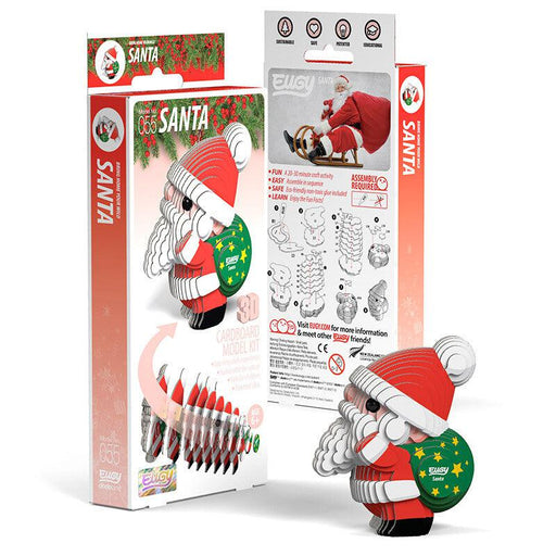 Santa 3D Cardboard Model Kit Eugy - for just $11.99! 