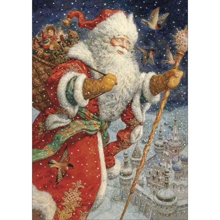 Santa Claus 500 Piece Premium Jigsaw Puzzle Art & Fable - for just $27.99! 