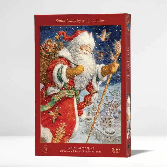 Santa Claus 500 Piece Premium Jigsaw Puzzle Art & Fable - for just $27.99! 