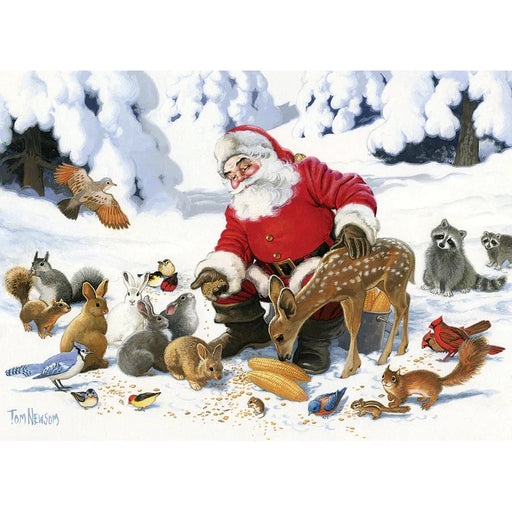 Santa Claus & Friends 350 Piece Family Jigsaw Puzzle Cobble Hill - for just $17.99! 