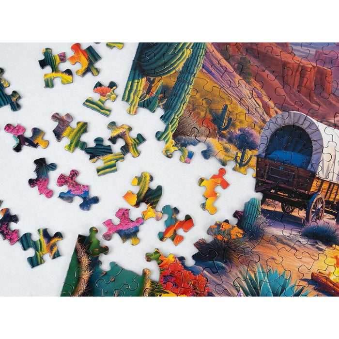 Santa Fe Trail 500 Piece Jigsaw Puzzle Springbok - for just $17.99! 