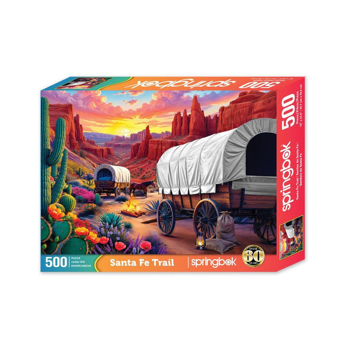 Santa Fe Trail 500 Piece Jigsaw Puzzle Springbok - for just $17.99! 