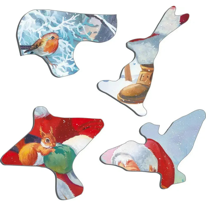 Santa with Animals 32 Piece Tray Jigsaw Puzzle Larsen - for just $11.99! 
