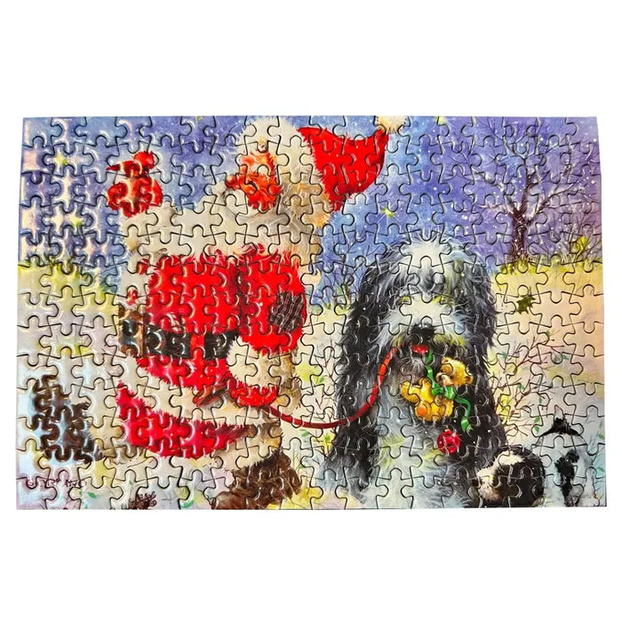 Santa's Best Friend 234 Piece "World's Smallest" Jigsaw Puzzle TDC - for just $9.99! 