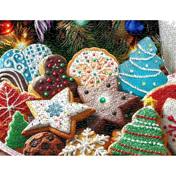 Santa's Cookies 500 Piece Jigsaw Puzzle Springbok - for just $17.99! 