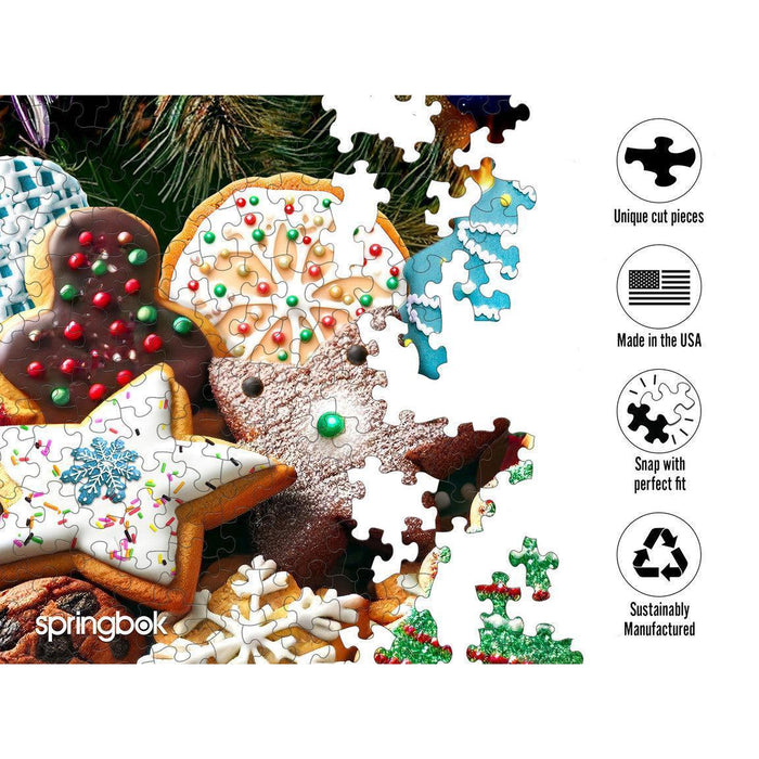 Santa's Cookies 500 Piece Jigsaw Puzzle Springbok - for just $17.99! 