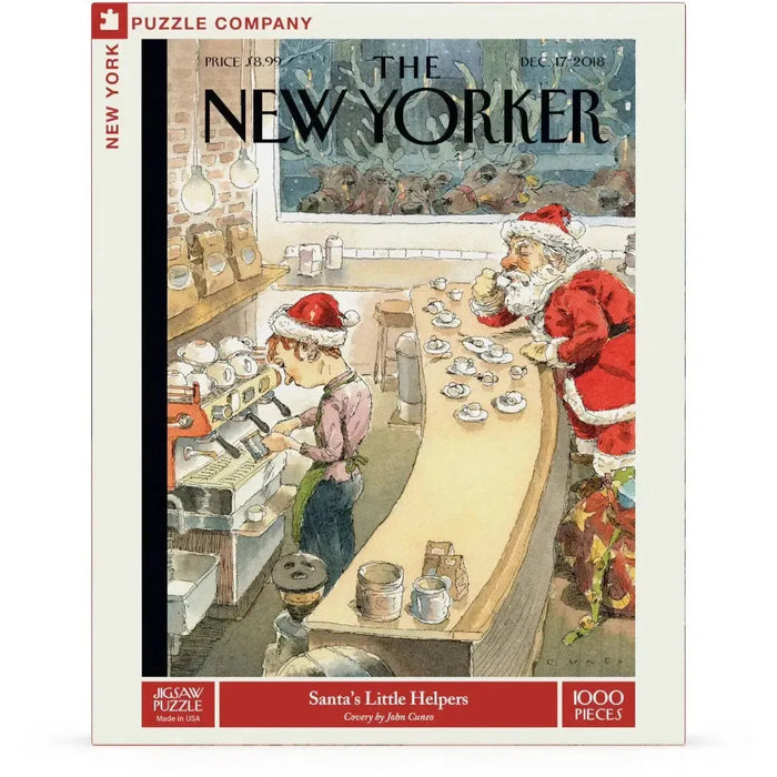 Santa's Little Helpers 1000 Piece Jigsaw Puzzle NYPC - for just $28.99! 