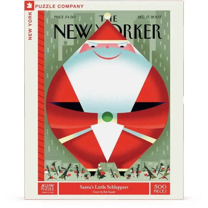 Santa's Little Schleppers The New Yorker 500 Piece Jigsaw Puzzle NYPC - for just $26.99! 