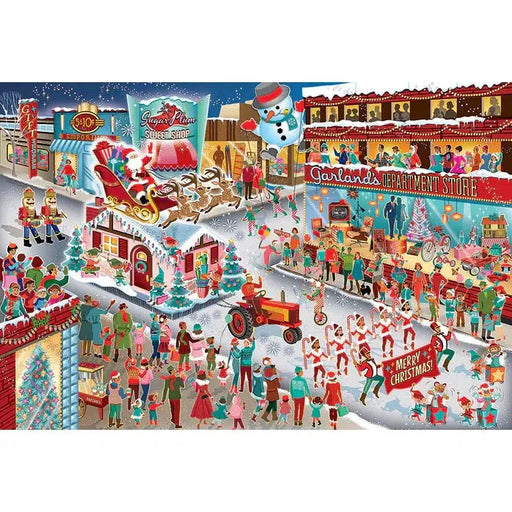 Santa's Parade 2000 Piece Jigsaw Puzzle Cobble Hill - for just $29.99! 