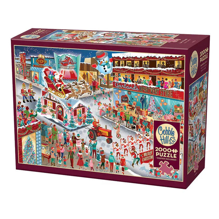 Santa's Parade 2000 Piece Jigsaw Puzzle Cobble Hill - for just $29.99! 