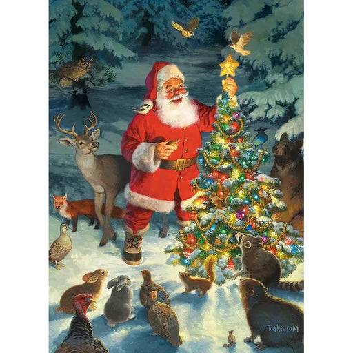 Santa's Tree 1000 Piece Jigsaw Puzzle Cobble Hill - for just $19.99! 