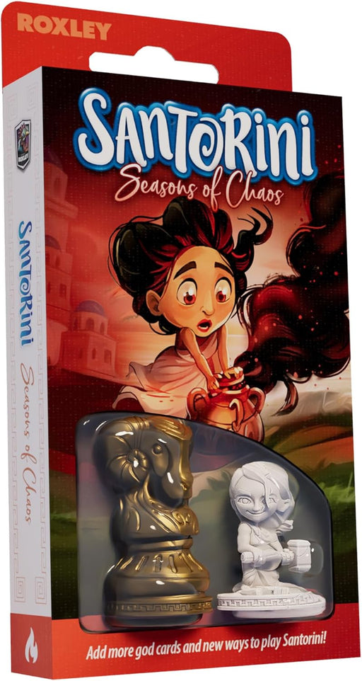Santorini 2E God Pack: Seasons of Chaos Expansion - for just $12.99! 