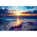 Sapphire Sunset 1000 Piece Jigsaw Puzzle Trippy - for just $19.99! 