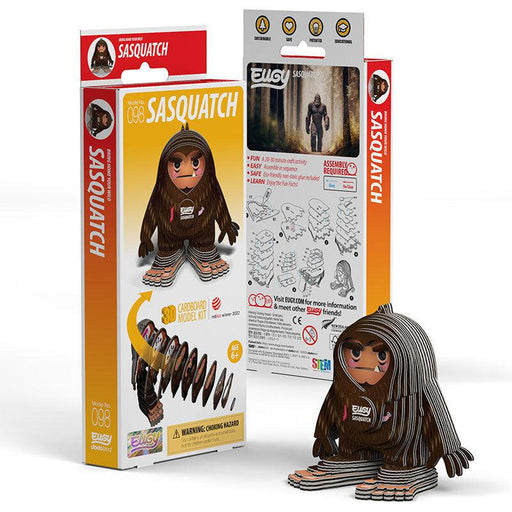 Sasquatch 3D Cardboard Model Kit Eugy - for just $11.99! 