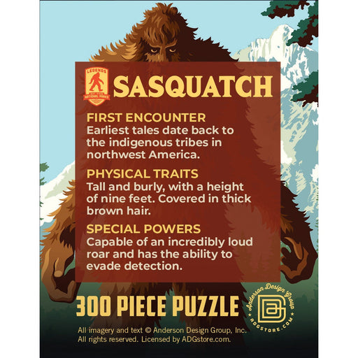 Sasquatch Puzzle - for just $9.99! 