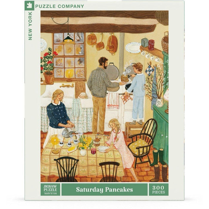 Saturday Pancakes by Loré Pemberton 300 Piece Jigsaw Puzzle NYPC - for just $26.99! 