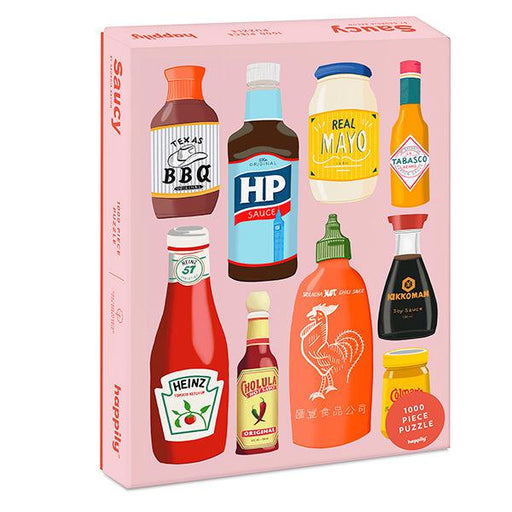 Saucy 1000 Piece Jigsaw Puzzle Happily - for just $29.99! 