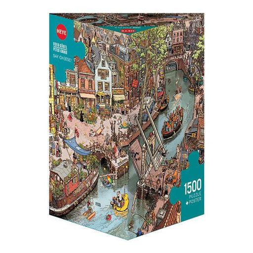 Say Cheese! 1500 Piece Jigsaw Puzzle Heye - for just $39.99! 