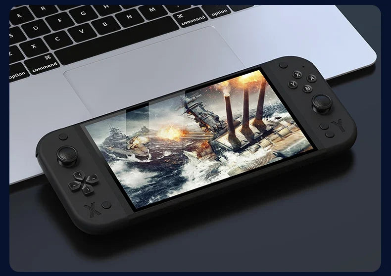 G90 Handheld Game Console – 7-inch 64GB Retro Arcade Gaming Device - for just $111.99! 