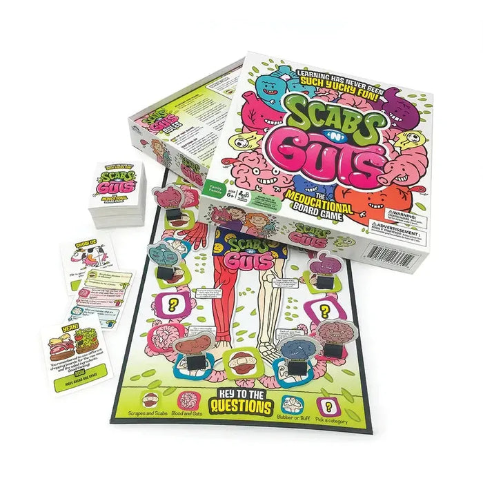 Scabs 'N' Guts - The Meducational Board Game - Outset - for just $19.99! 