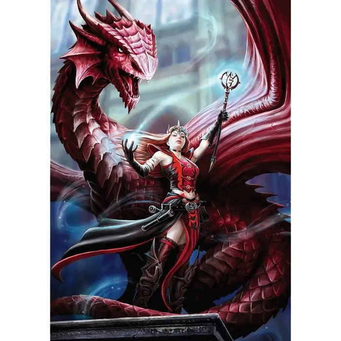 Scarlet Mage by Anne Stokes 1000 Piece Jigsaw Puzzle Trefl - for just $19.99! 