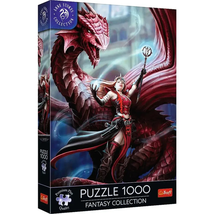 Scarlet Mage by Anne Stokes 1000 Piece Jigsaw Puzzle Trefl - for just $19.99! 