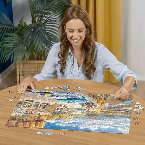 Scenic Overlook 500 Large Piece Jigsaw Puzzle Ravensburger - for just $24.99! 