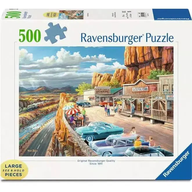 Scenic Overlook 500 Large Piece Jigsaw Puzzle Ravensburger - for just $24.99! 