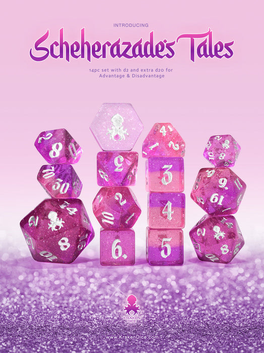 Scheherazade's Tales 14pc Dice Set - for just $24.95! 