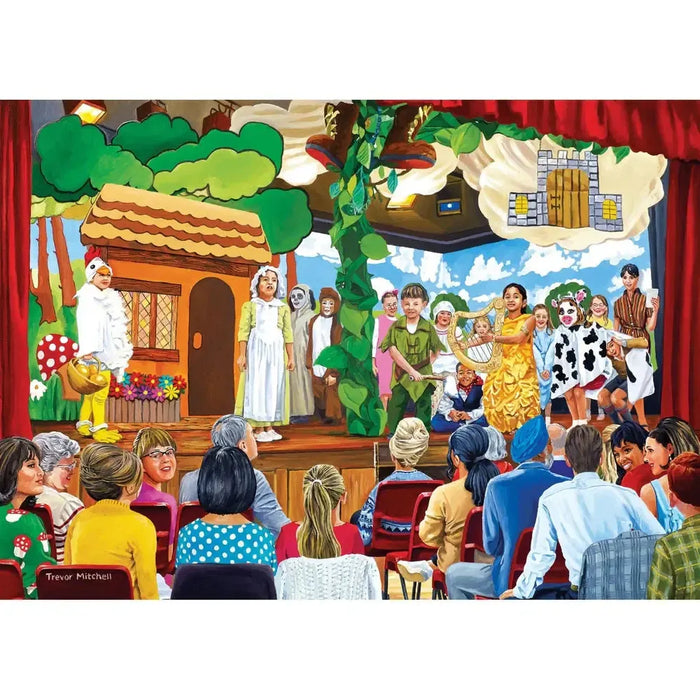 School Days Set of 4 500 Piece Jigsaw Puzzles Gibsons - for just $39.99! 
