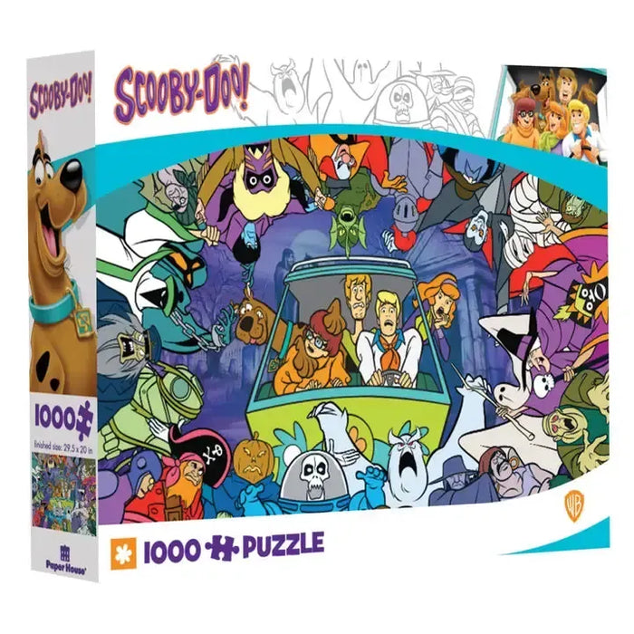 Scooby-Doo! Classic Monsters 1000 Piece Jigsaw Puzzles Paper House - for just $24.99! 