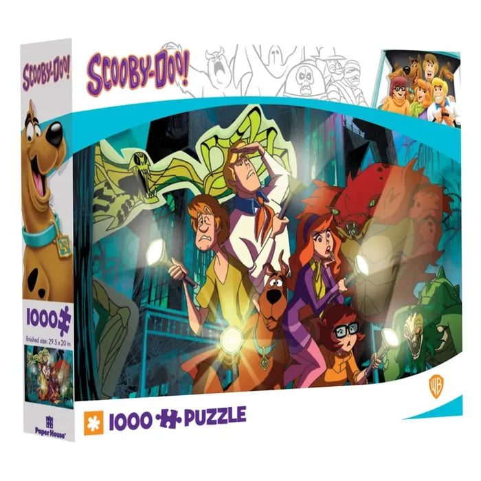 Scooby Doo Mystery 1000 Piece Jigsaw Puzzle Paper House - for just $24.99! 