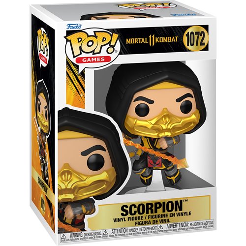 Mortal Kombat 11 Fatality Scorpion Funko Pop! Vinyl Figure #1072 - for just $13! 