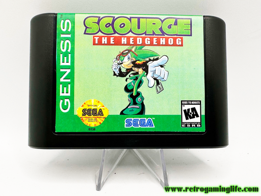 Scourge the Hedgehog 2 Sega Genesis Reproduction Video Game Cart - for just $19.99! 