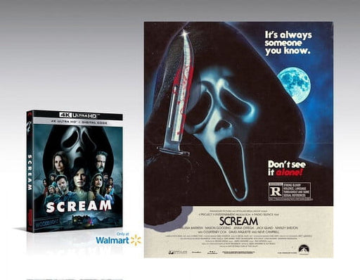 Scream (2022) [4K Ultra HD + Movie Poster] - for just $39.99! 
