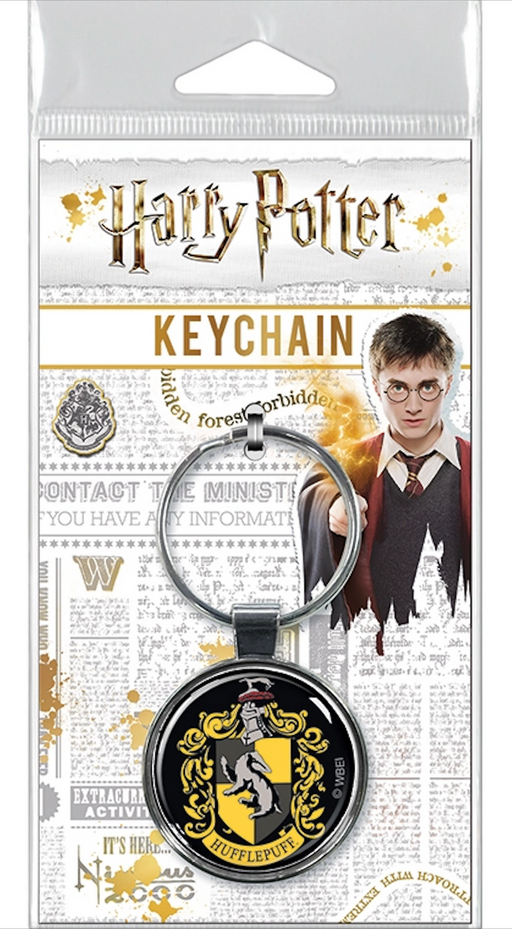 Harry Potter: Hufflepuff Crest Keychain - for just $5.49! 