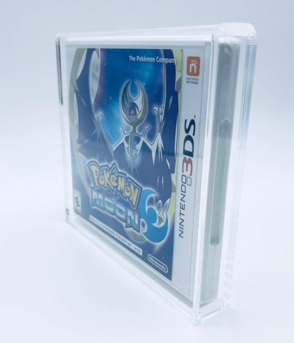 Acrylic Hard Case for Nintendo DS, 3DS Video Game Box (4mm thick, UV & Slide Bottom) - for just $24.99! 