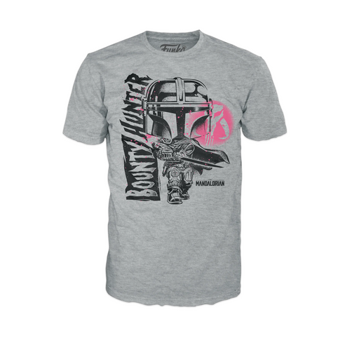 Bounty Hunter with Darksaber Boxed Tee - The Mandalorian - for just $20! 