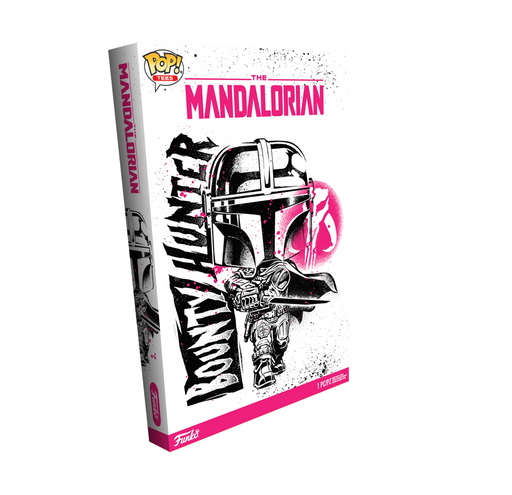 Bounty Hunter with Darksaber Boxed Tee - The Mandalorian - for just $20! 