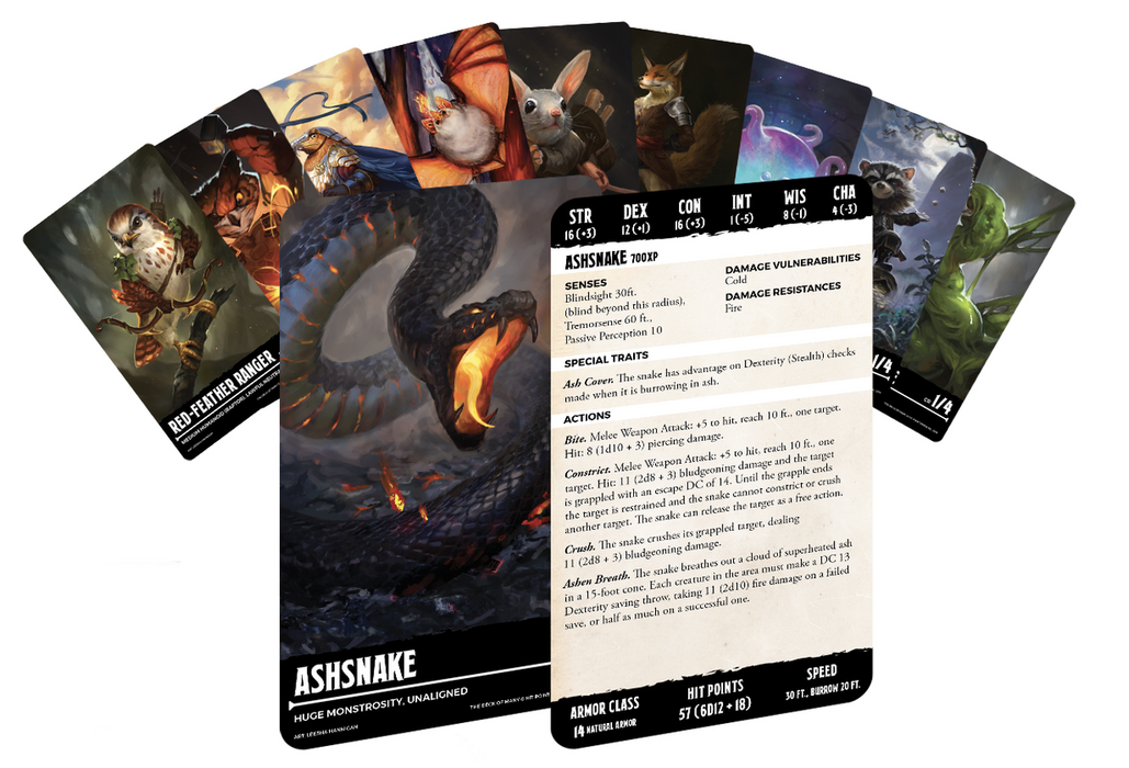 Humblewood: Reference Cards - for just $24.99! 