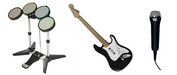 Rock Band Set plus 6-Game Mega Bundle (Wii) - for just $199.99! 