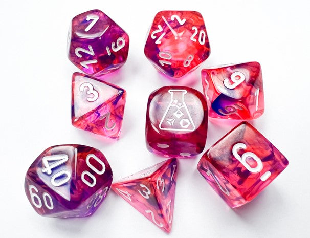 CHESSEX: POLYHEDRAL LAB DICE DICE SETS - for just $13.98! 