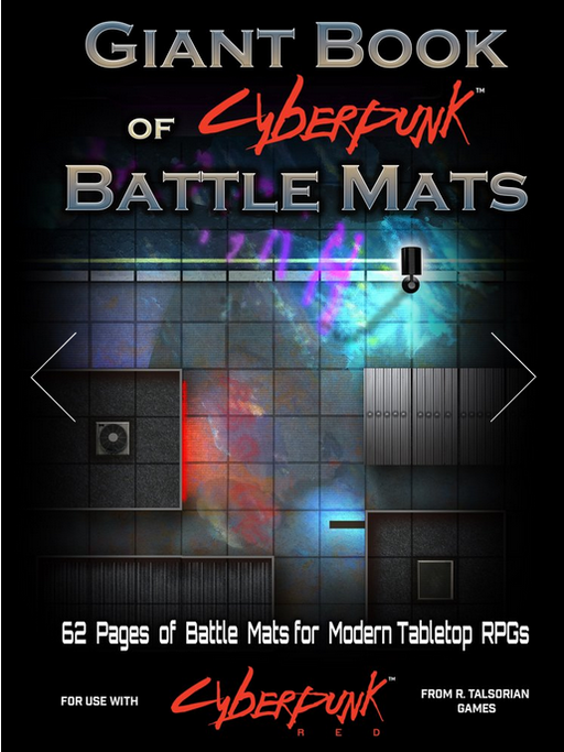 Giant Book of CyberPunk Battle Mats - for just $42.99! 
